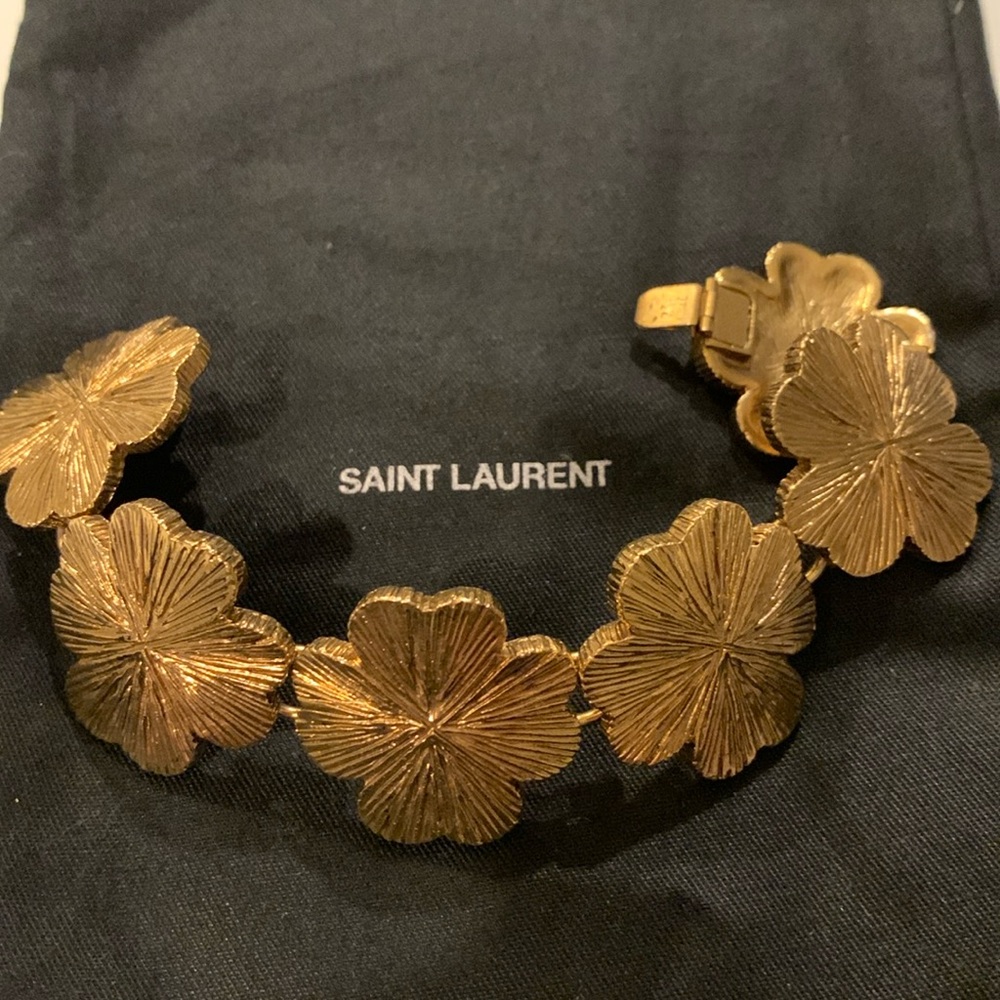 Saint Laurent Gold Bracelet!!!All Inclusive NWOT